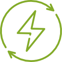 24 Hours power backup